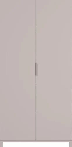 Kleiderschrank Alkmaar 89 x 180 cm