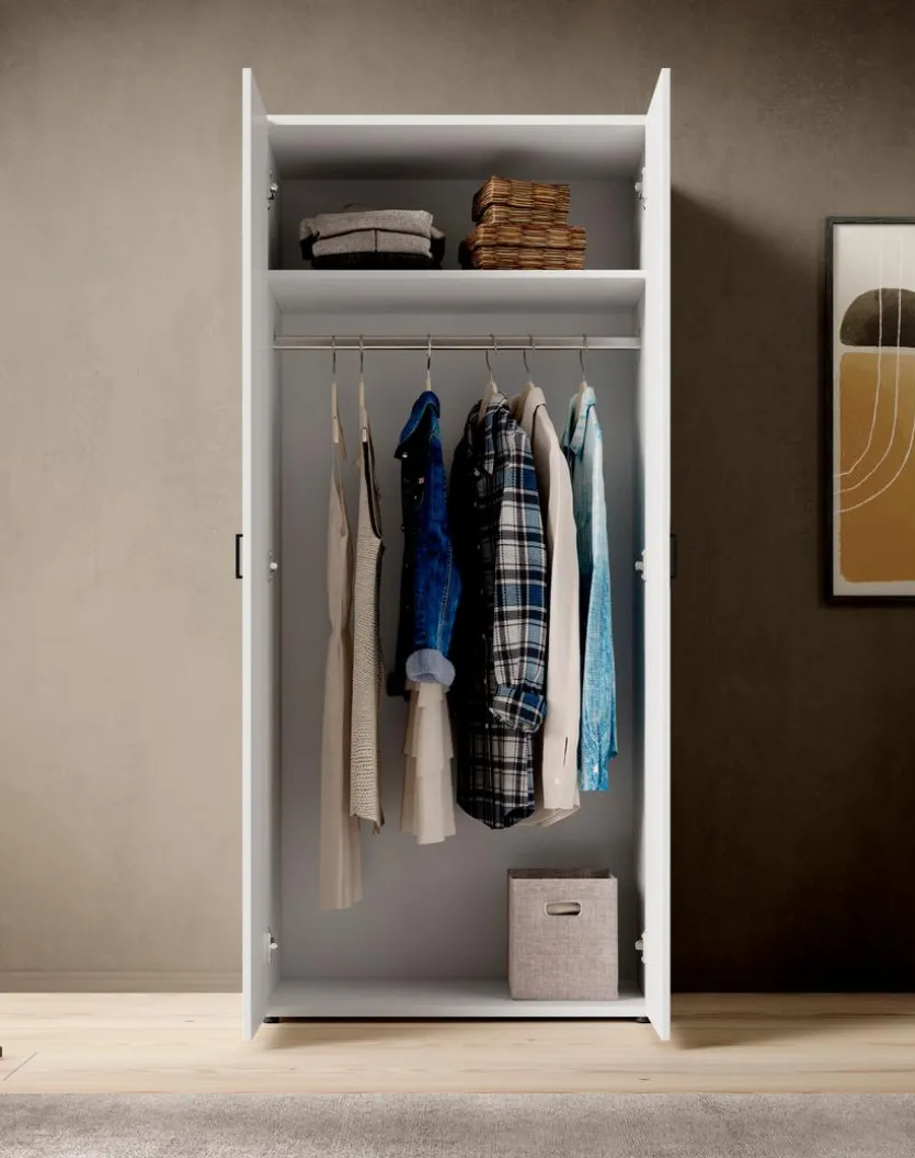 Kleiderschrank Barwite 80 x 190 cm