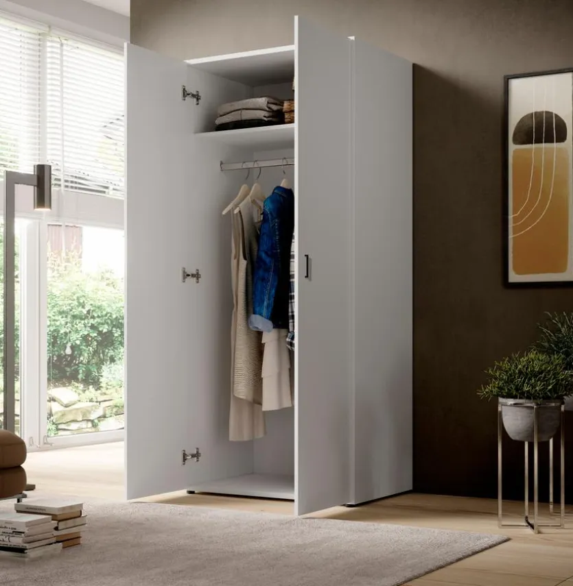 Kleiderschrank Barwite 80 x 190 cm