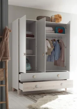 Kleiderschrank Fien 155 x 58 cm