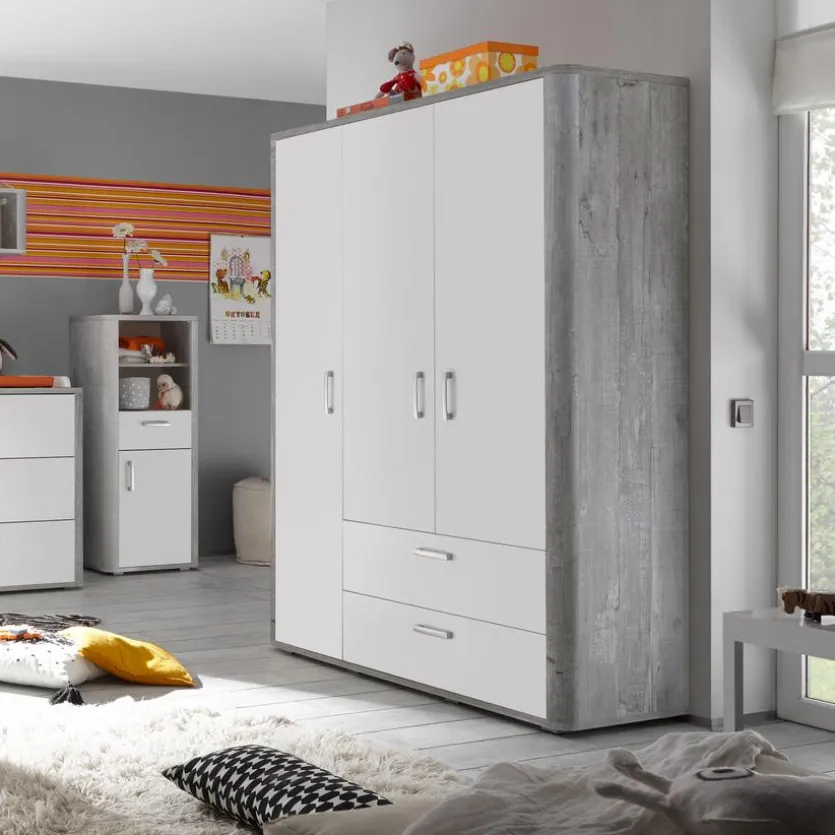 Kleiderschrank Frieda, 138 x 189 cm