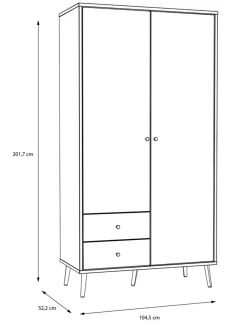 Kleiderschrank Harllson