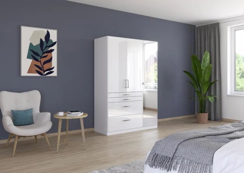 Kleiderschrank Homburg 136 x 197 cm