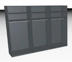 Kleiderschrank Joline 299 x 222 cm