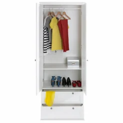 Kleiderschrank Landwood 80 x 200 cm