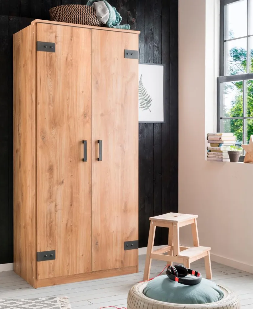 Kleiderschrank Liverpool 90 x 199 cm