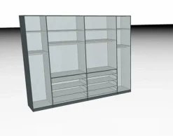 Kleiderschrank Loft 300 x 236 cm