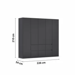 Kleiderschrank Mainz 226 x 210 cm