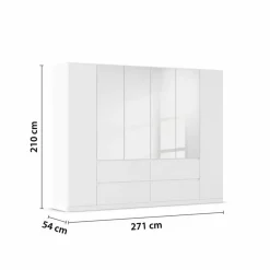 Kleiderschrank Mainz 271 x 210 cm