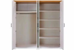 Kleiderschrank Maluno 216 x 208 cm