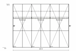 Kleiderschrank Marsala 300 x 235 cm