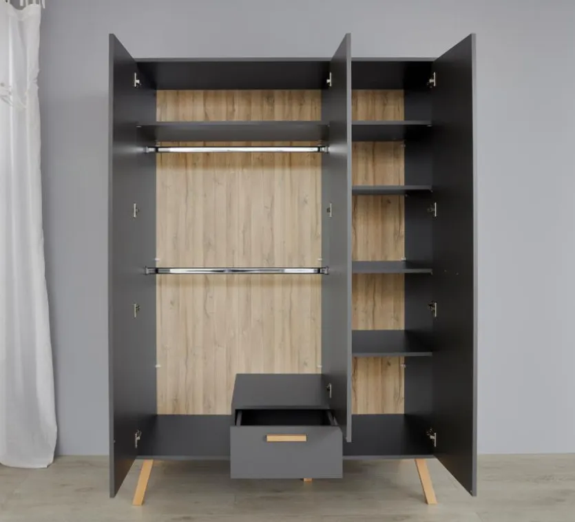 Kleiderschrank Mats 130 x 190 cm