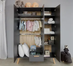 Kleiderschrank Mats 130 x 190 cm