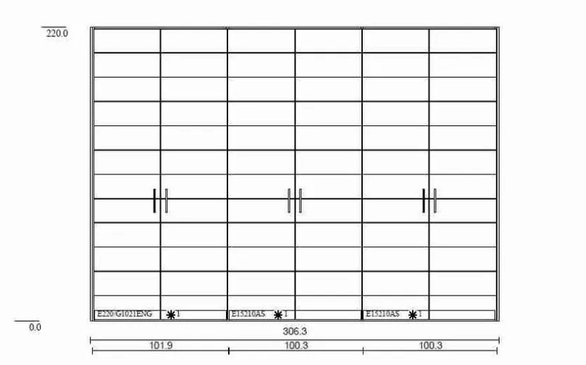Kleiderschrank Miami 307 x 220 cm