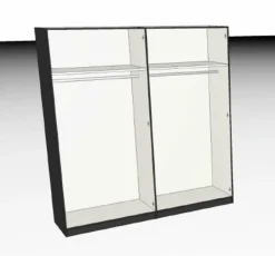 Kleiderschrank Miami 203 x 220 cm