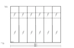 Kleiderschrank San Diego 300 x 216 cm