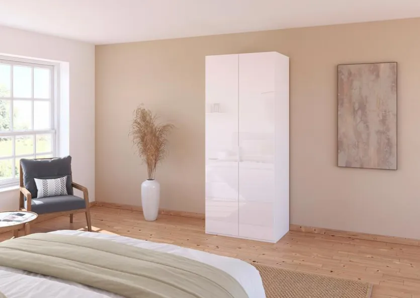 Kleiderschrank Vareno 90 x 222 cm