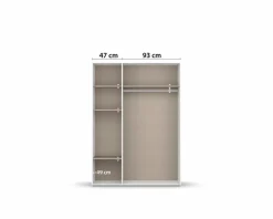 Kleiderschrank Voyager 140 x 194 cm