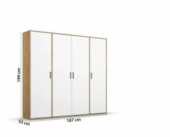Kleiderschrank Voyager 187 x 194 cm