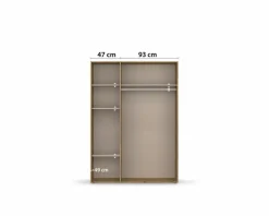 Kleiderschrank Voyager 140 x 194 cm
