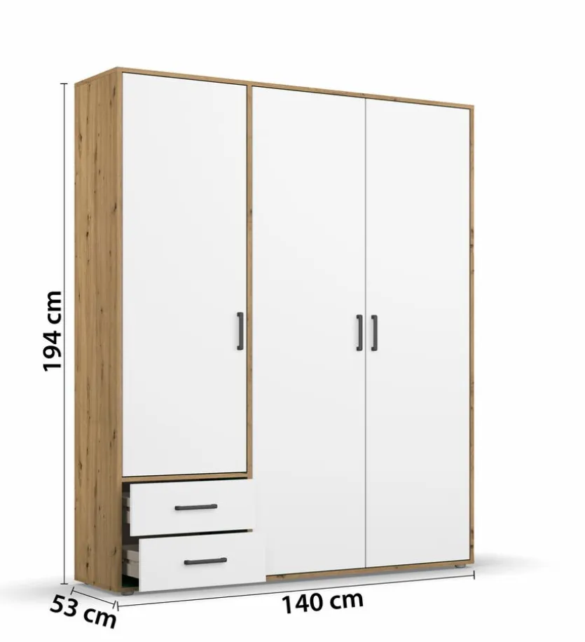 Kleiderschrank Voyager 140 x 194 cm