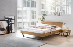 Massivholzbett Levane 180 x 200 cm