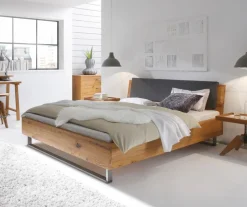 Massivholzbett Oak-Wild 180 x 200 cm