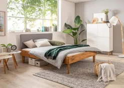 Massivholzbett Raffaele 140 x 200 cm