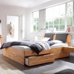 Massivholzbett Spazio 180 x 200 cm