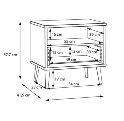 Nachtkommode Harllson
