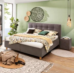 Polsterbett Kansas City BZR 180 x 200 cm