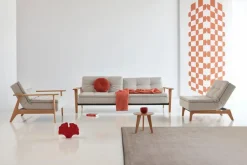 Schlafsofa Dublexo Frej Eiche