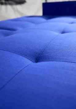 Schlafsofa mit Armlehnen Splitback Chrom