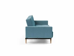 Schlafsofa mit Armlehnen Splitback Styletto hell