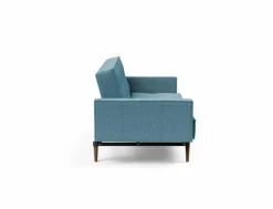 Schlafsofa mit Armlehnen Splitback Styletto dunkel
