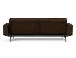 Schlafsofa mit Armlehnen Dublexo Styletto dunkel