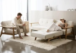 Schlafsofa Splitback Frej Eiche