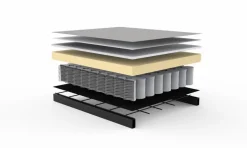 Schlafsofa Splitback Styletto schwarz