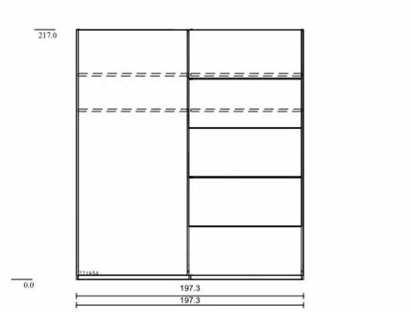 Schlafzimmer-Set Burgos 3tlg.