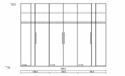 Schlafzimmer-Set Joline 4tlg.