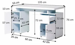 Schreibtisch CU-Libre 140
