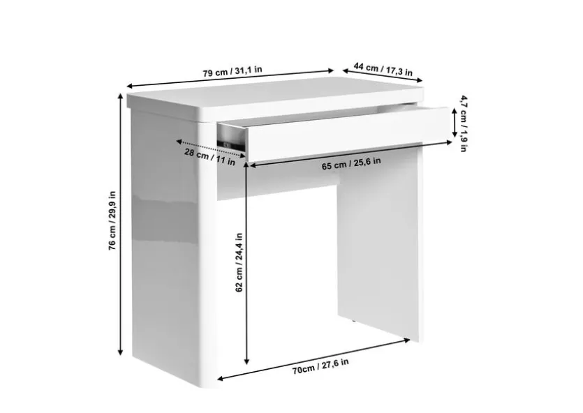 Schreibtisch CU-LIBRE 80