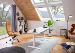 Schreibtisch elektrisch Avila 140 x 70 cm