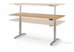 Schreibtisch elektrisch Durable Office 160 x 80 cm