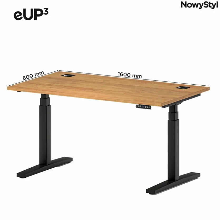 Schreibtisch elektrisch eUP3 160 x 80 cm