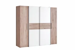 Schwebe-/Drehtürenschrank Kalixtus 200 x 190 cm