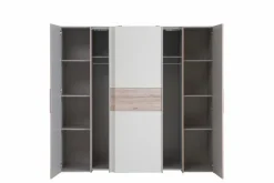 Schwebe-/Drehtürenschrank Kalixtus 200 x 190 cm