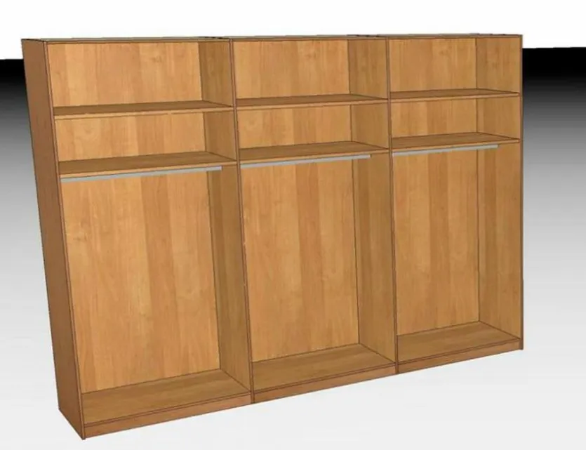 Schwebetürenschrank Cardiff 300 x 217 cm