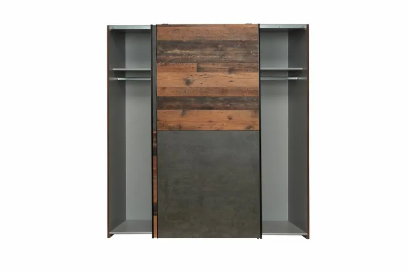 Schwebetürenschrank Dederik 170 x 200 cm