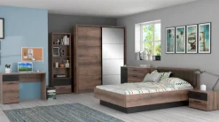 Schwebetürenschrank Jacky 170 x 211 cm